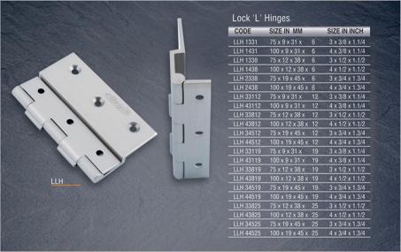 L hinges on sale